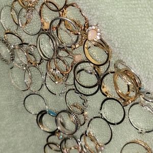 50 piece mixed knuckle rings